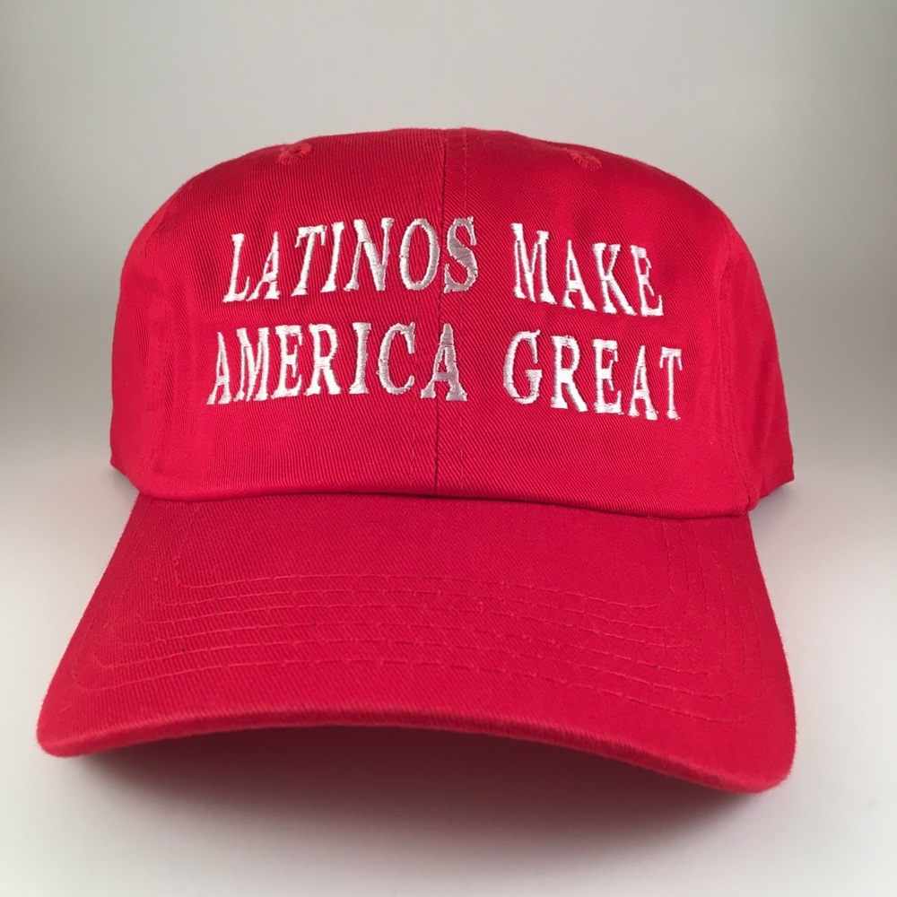 Latinos Make America Great -Custom Hat